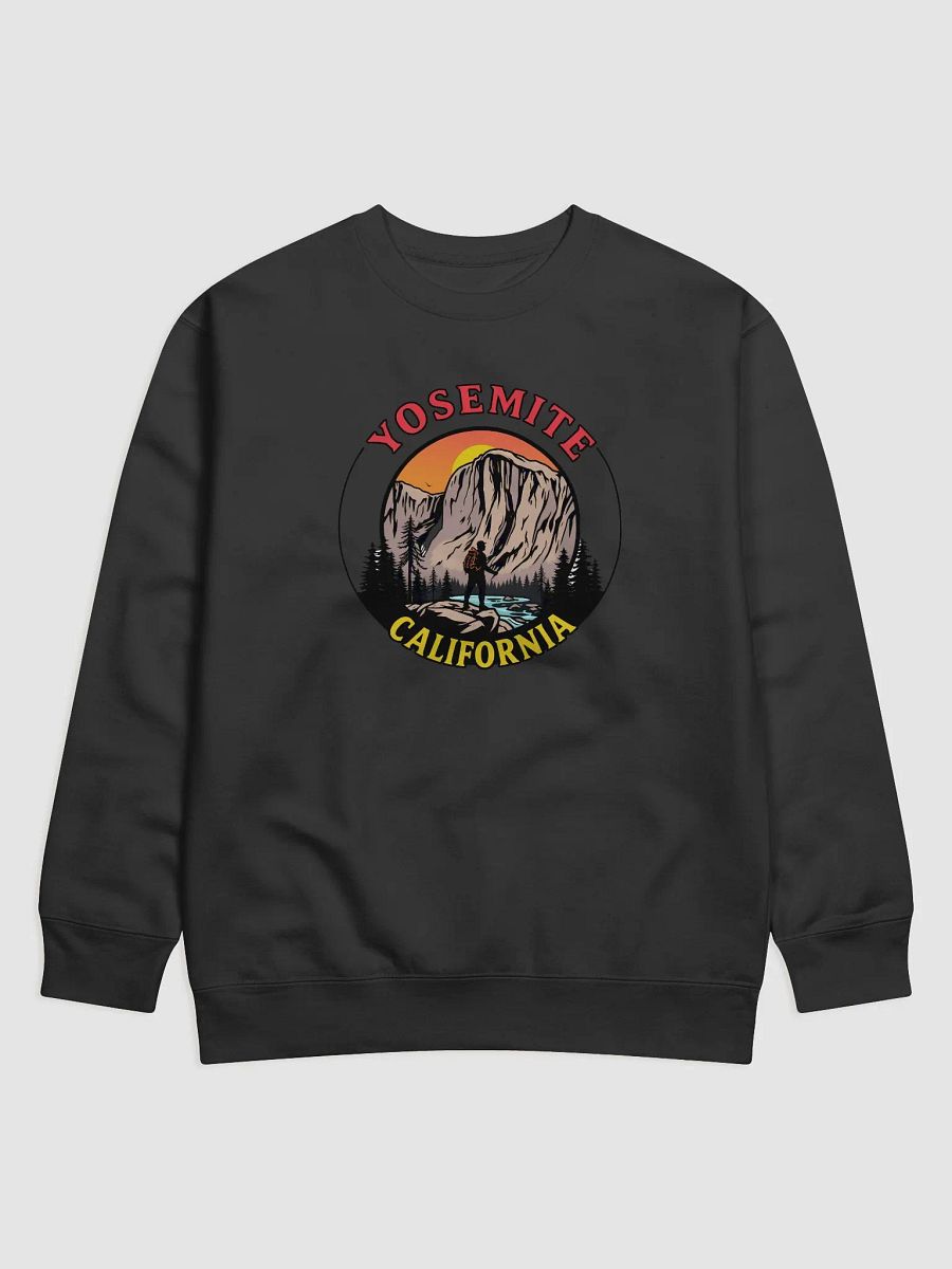 Yosemite California Hiker Premium Sweatshirt product image (1)