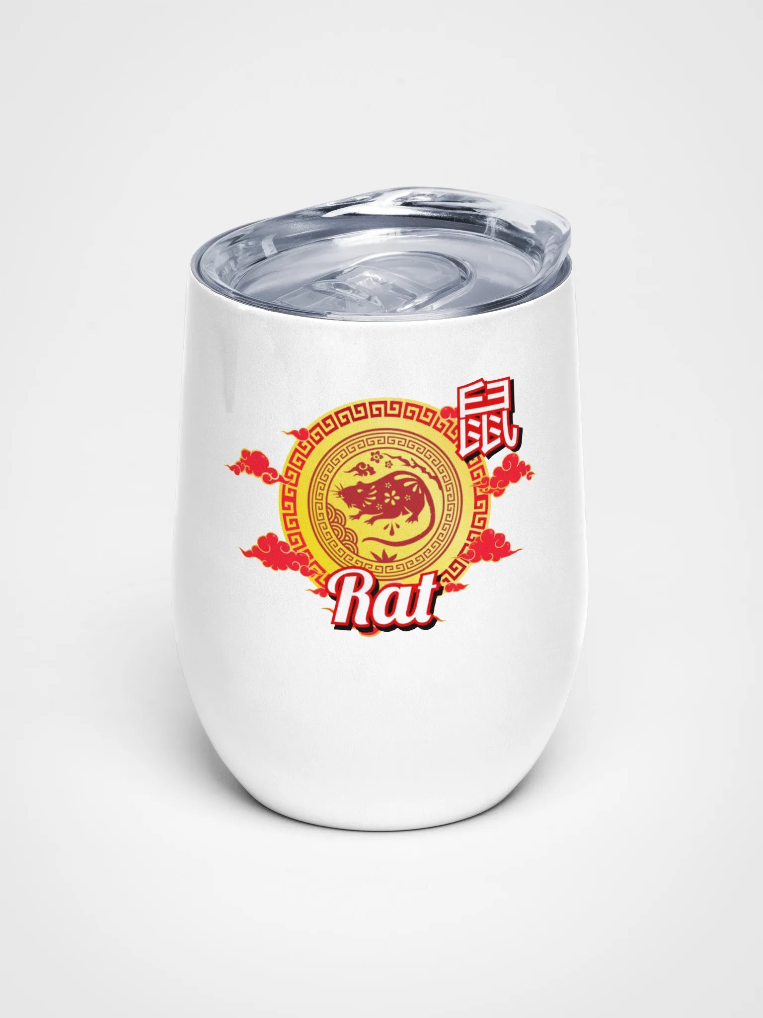 Rat - Chinese Zodiac Wine Tumbler product image (1)