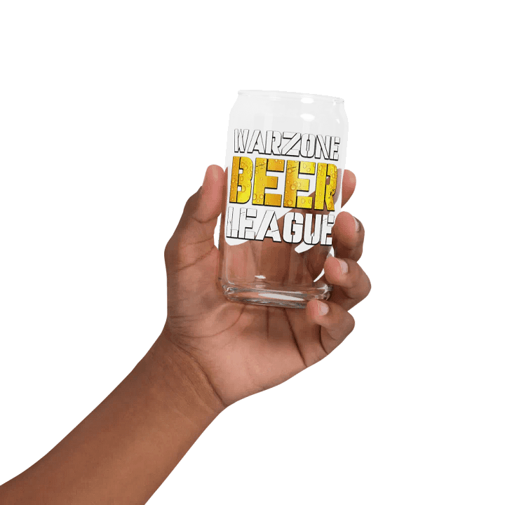 Warzone Beer League - Can Shaped Glass product image (2)