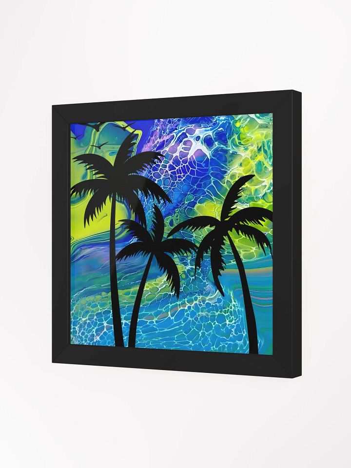 Tropical Bliss Island Landscape Art Print product image (2)