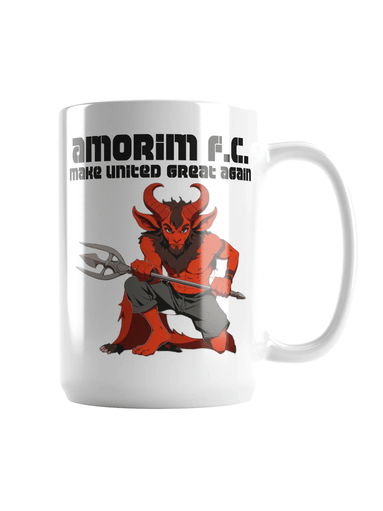 MUFC Amorim F.C. Devil Trident Mug product image (1)