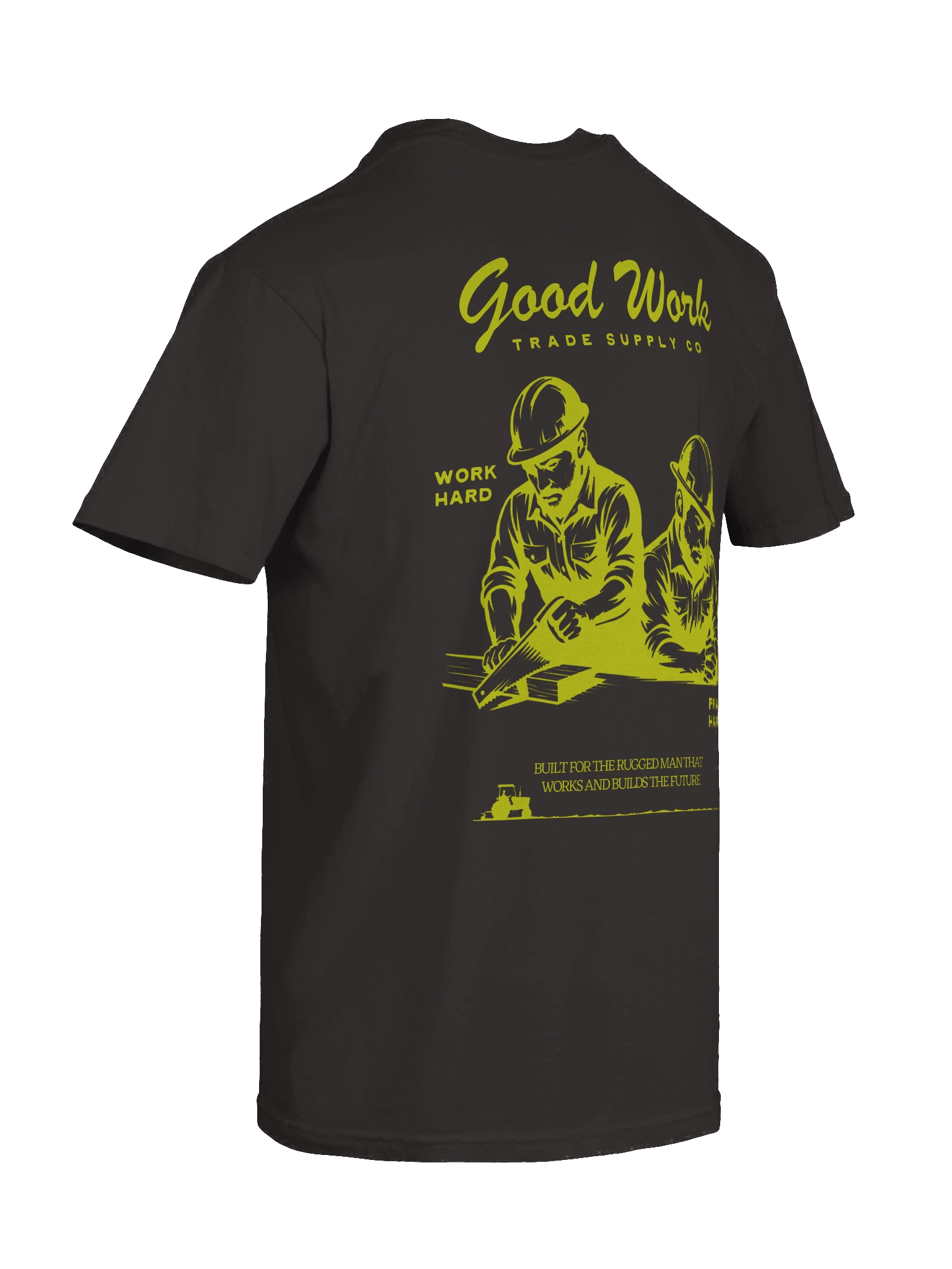 Work Hard Pray Hard (Yellow Text) product image (10)