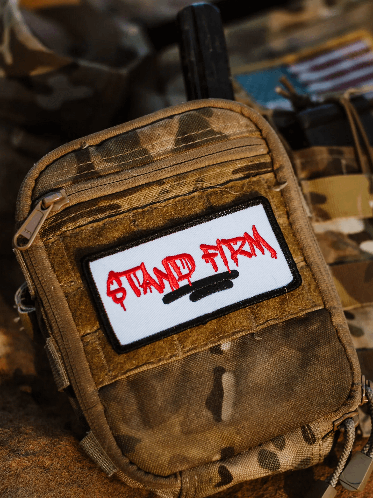 STAND FIRM Tactical Velcro Patch product image (1)