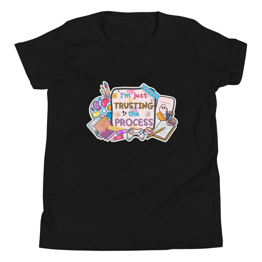 Kids im just trusting the process tshirt product image (4)