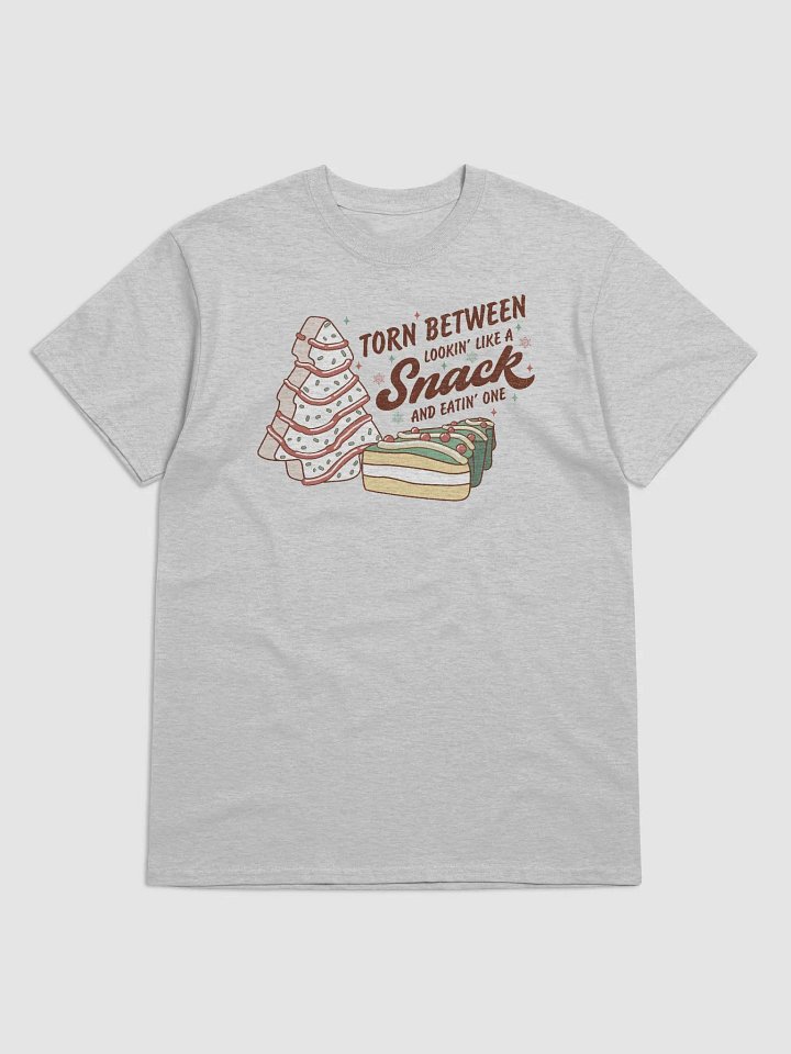 TORN BETWEEN LOOKING LIKE A SNACK T-SHIRT product image (37)