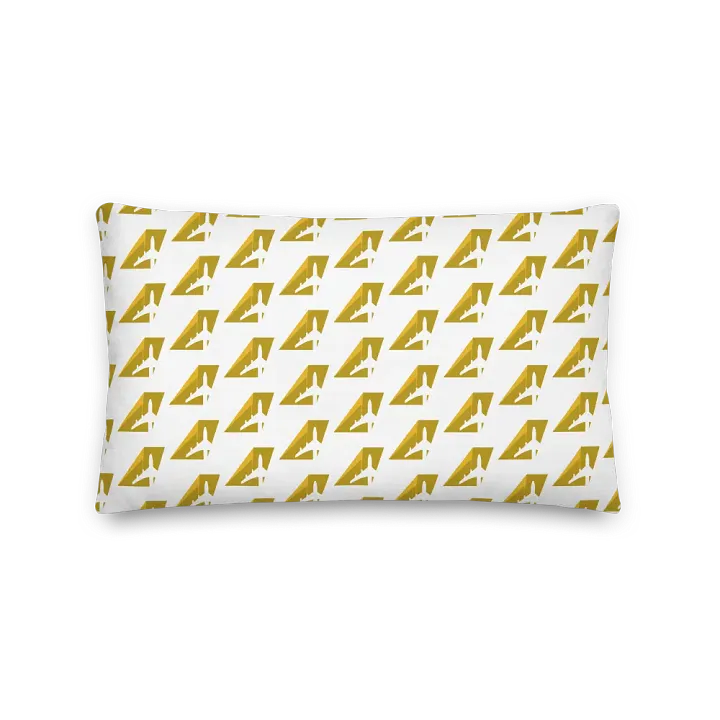 💤 Premium Flight Pillow - Two-Tone Gold Tailfin product image (1)
