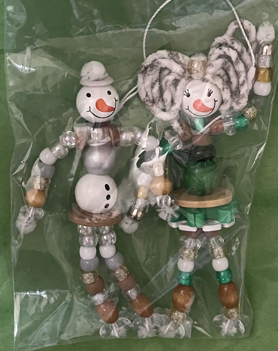 Green n Light Brown SnowTopia Couple product image (1)
