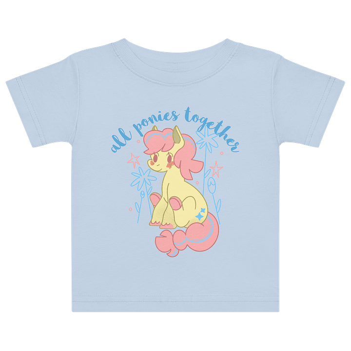 All Ponies Together - Baby Jersey Short Sleeve Tee product image (1)