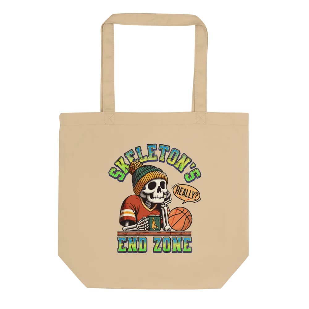 Skeletons End Zone Basketball Sports Tote product image (1)