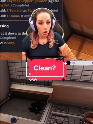 Is this clean? #twitch #cookingsimulator #gamergirl #twitchstreamer #gaming 