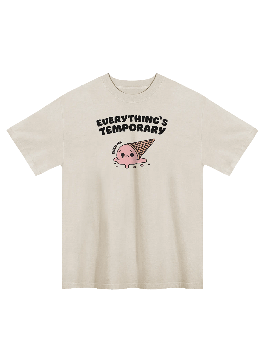 Melted Cream Oversized Shirt product image (3)