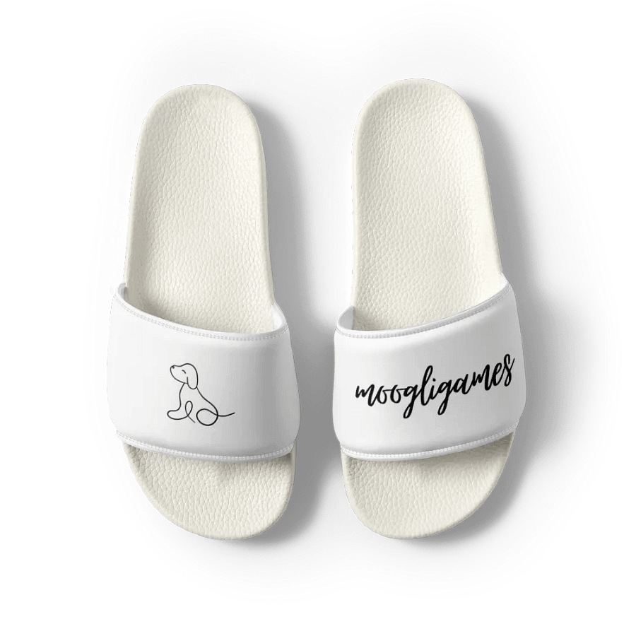 Moogligames Slides White (Women's Fit) product image (5)