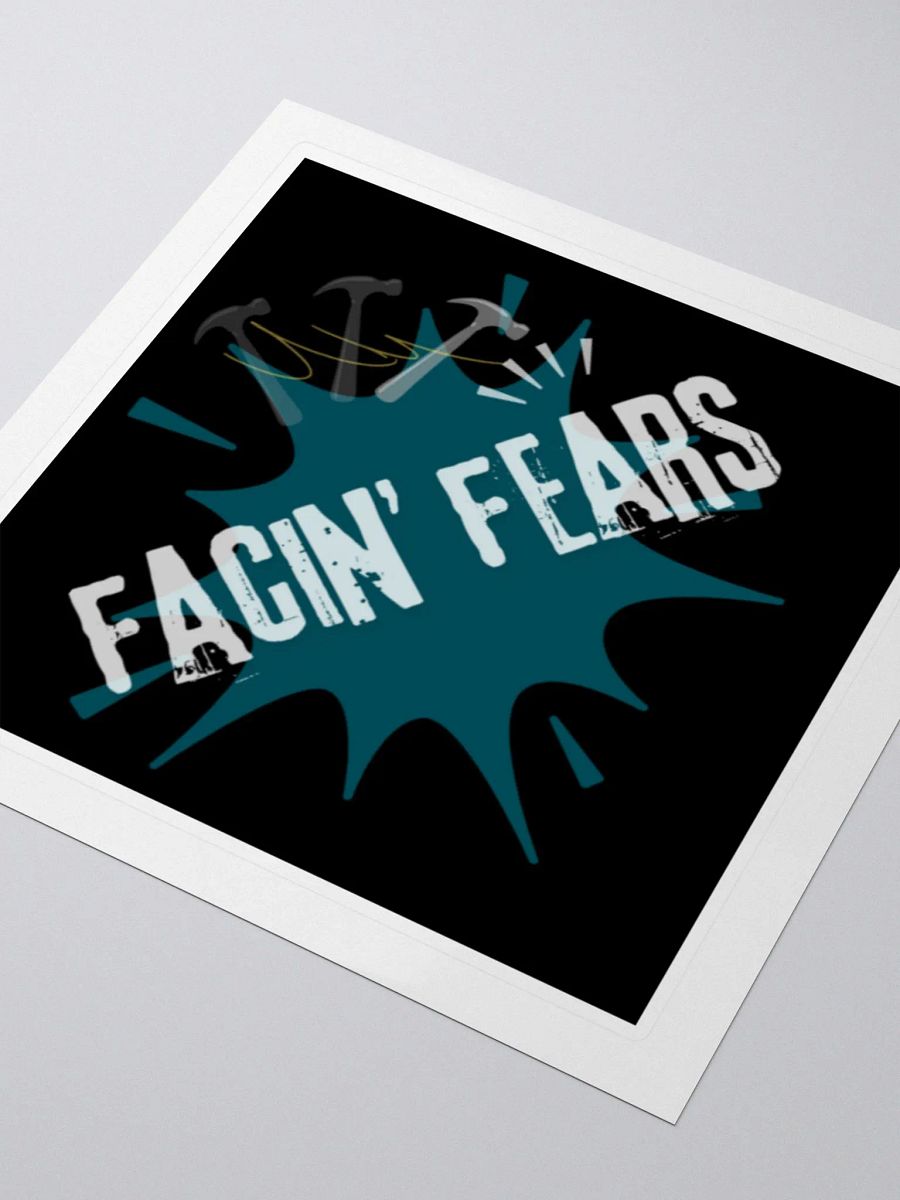 Facin' Fears Sticker product image (9)
