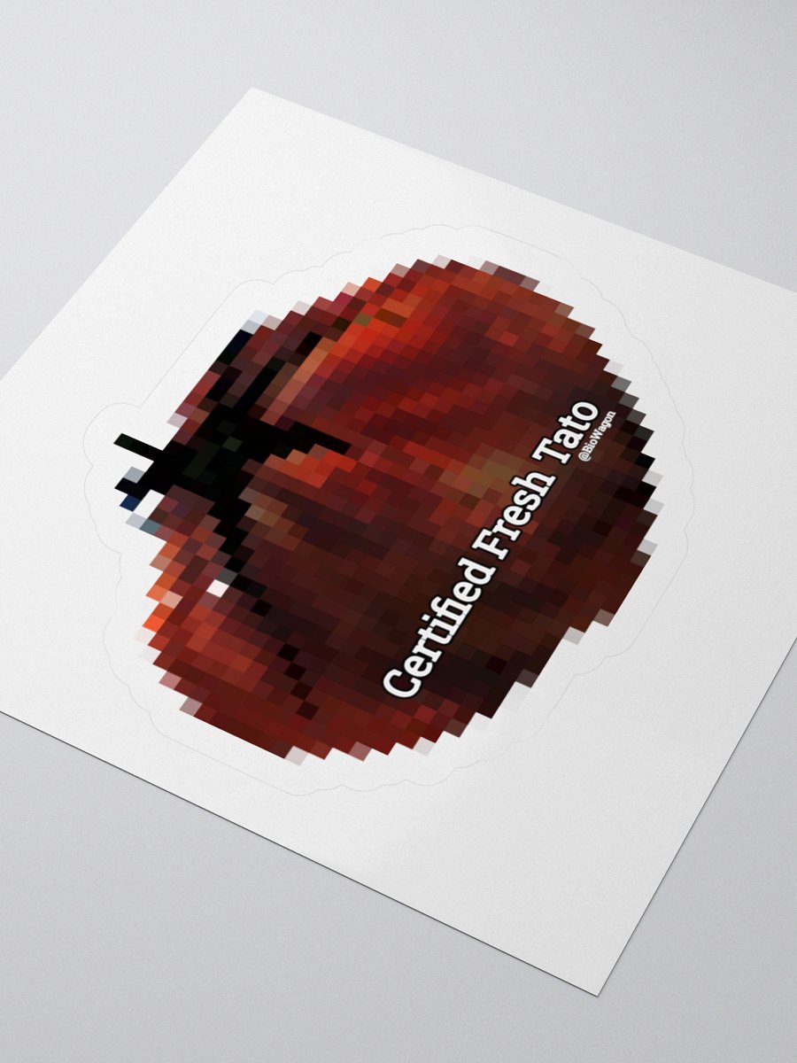 "Certified Fresh Tato" Sticker product image (6)