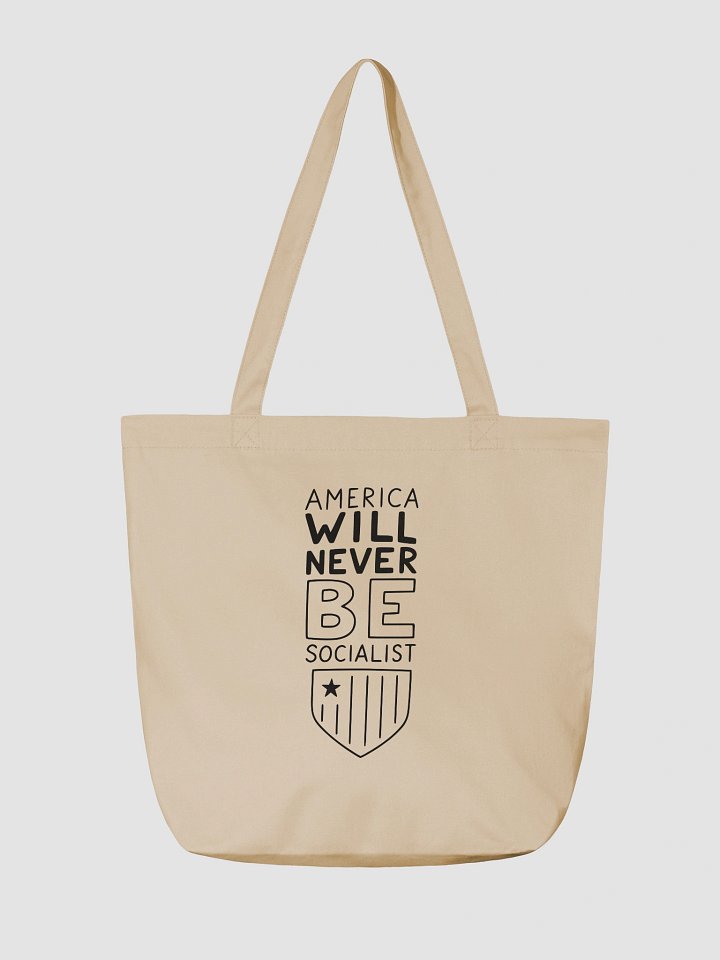 America Will Never Be Socialist. Eco Tote product image (2)