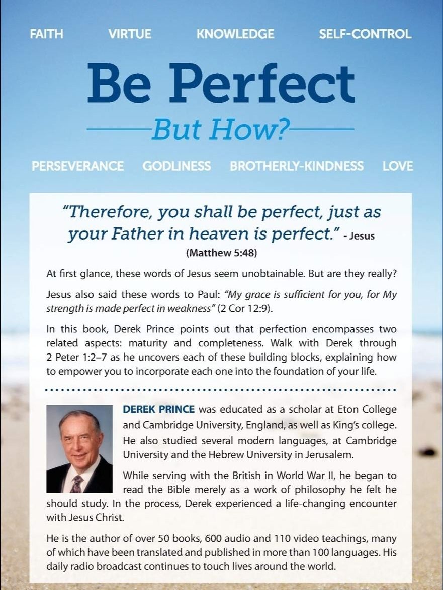Be Perfect - But How? - Derek Prince product image (2)