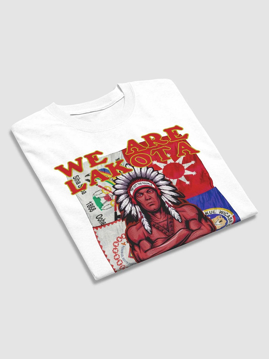 Lakota Pride White T Shirt product image (3)