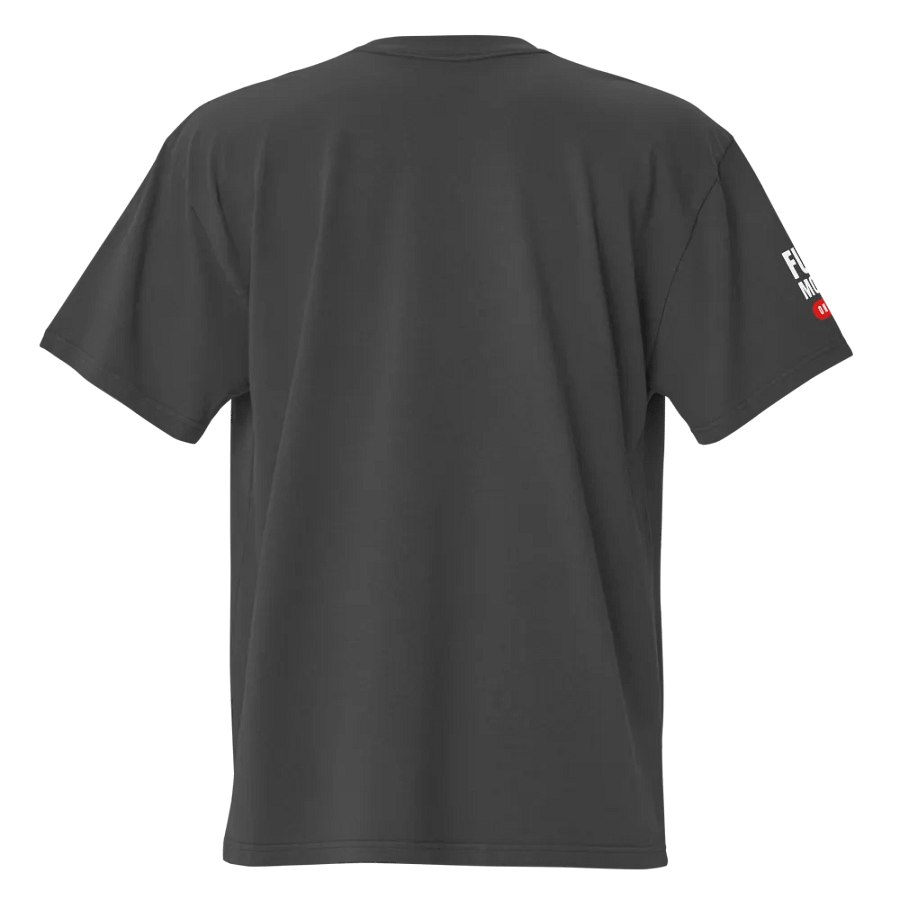 FAN MODE ON Oversized Faded T-Shirt product image (4)