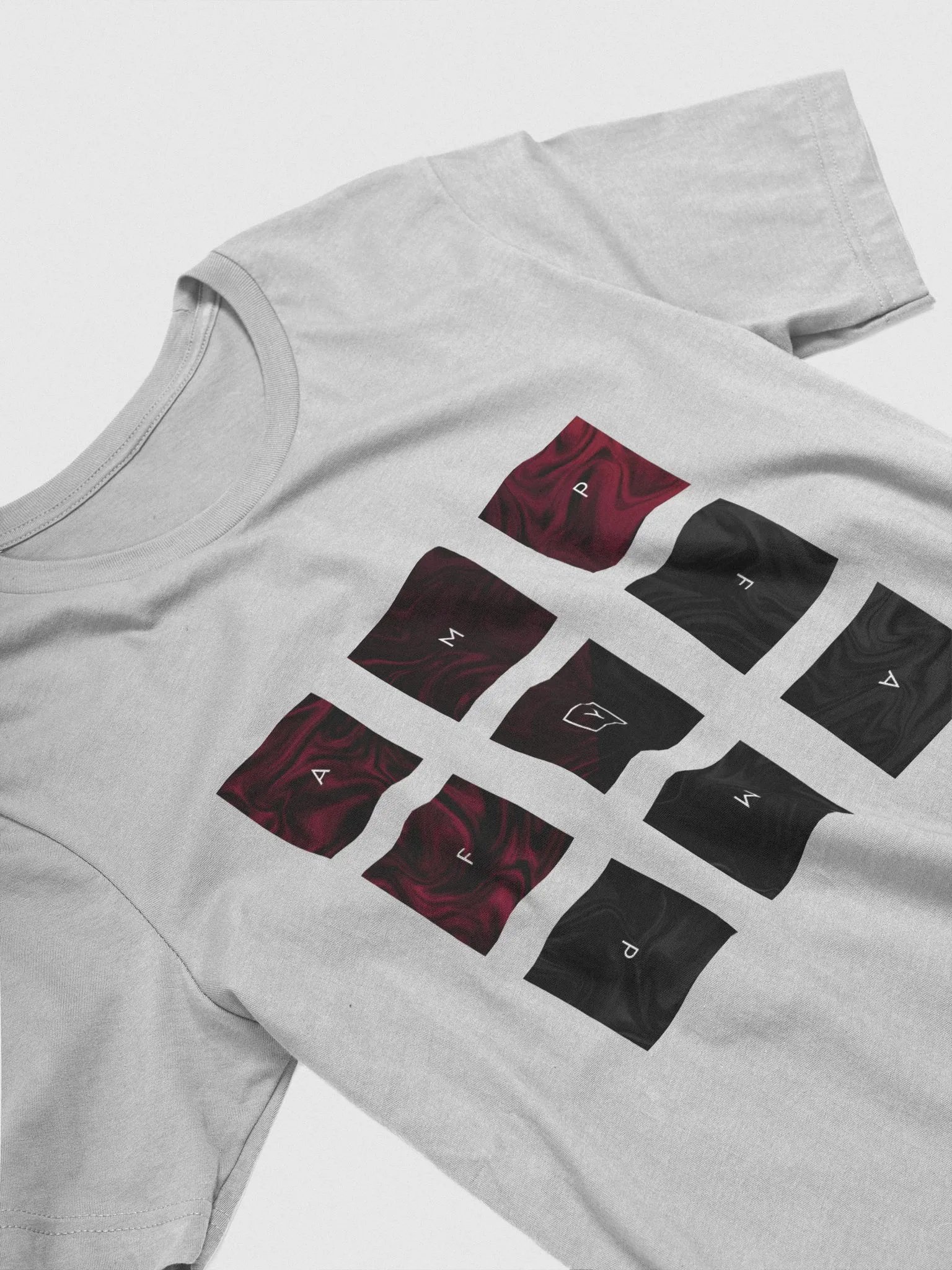 [ampfy Marble Print] Bella+Canvas Supersoft T-Shirt product image (16)