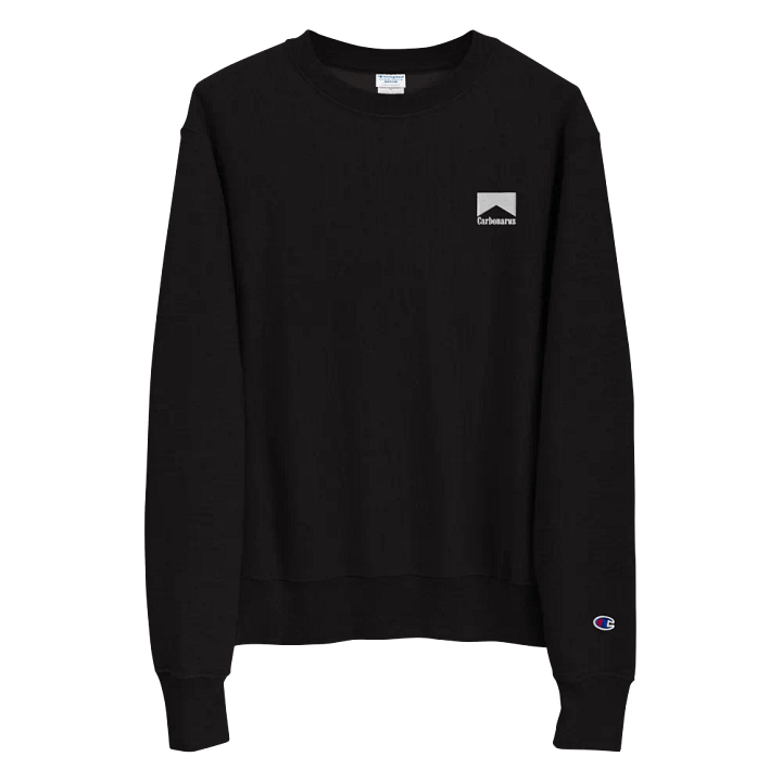 Tanto smetto quando voglio - Crewneck nera, con logo bianco product image (1)