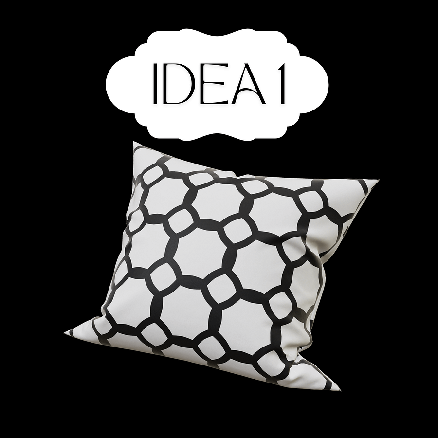 Elegant Black and White Patterned Paper Pack - 16 Sheets, 12x12 inches, 300 DPI product image (4)