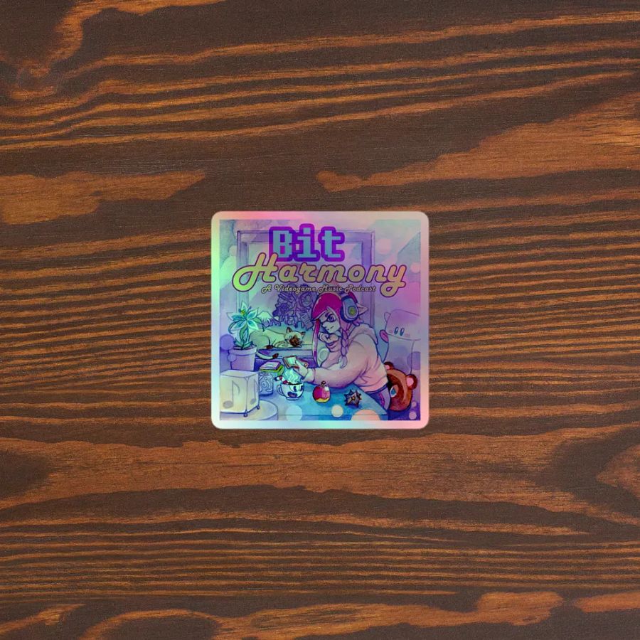 Bit Harmony Holographic Sticker product image (3)