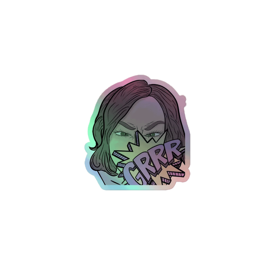 Holographic Angry Eriss product image (1)