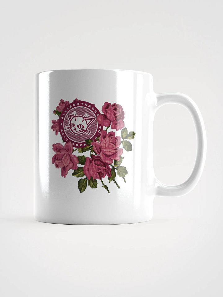 Claws and Thorns Alli Cat Floral Coffee Mug product image (3)