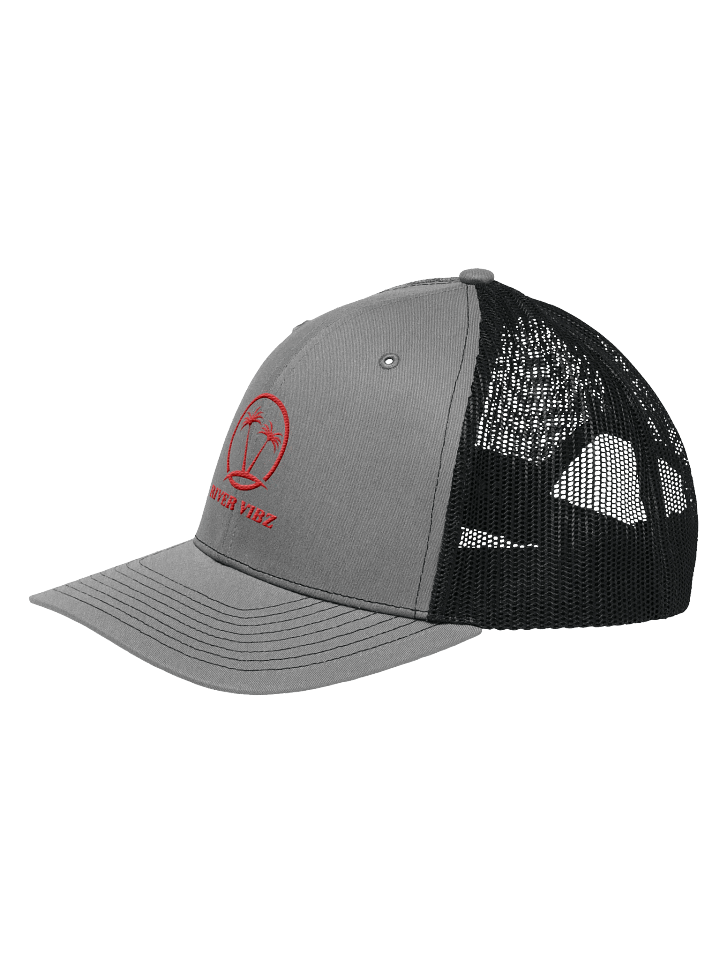Palm Tree Red River Vibz Trucker Hat product image (2)