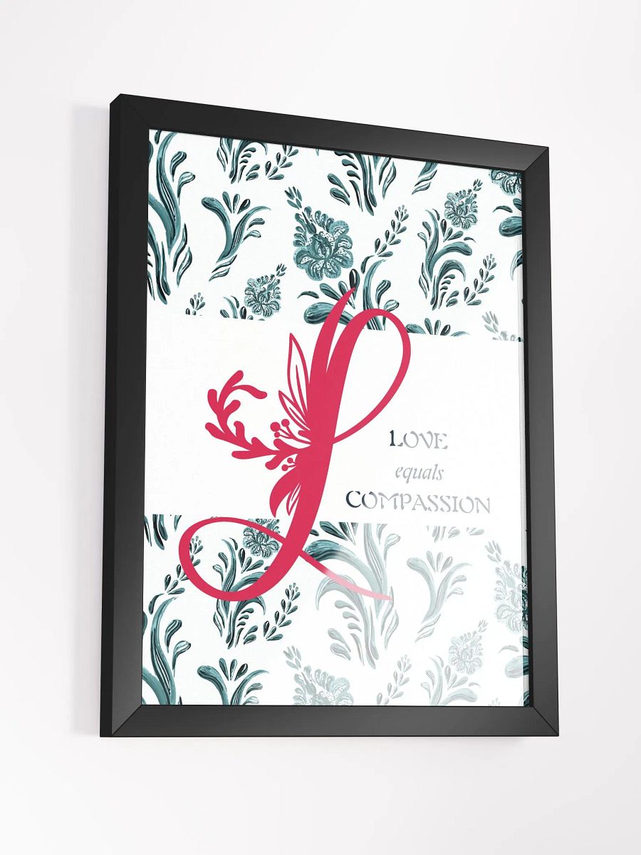 Love & Compassion Artistic Poster product image (3)
