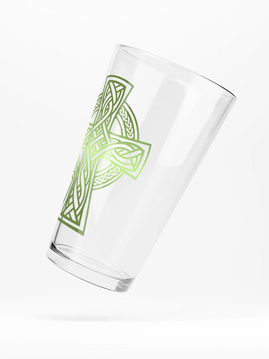 Viking Celtic Cross Pint Glass product image (5)