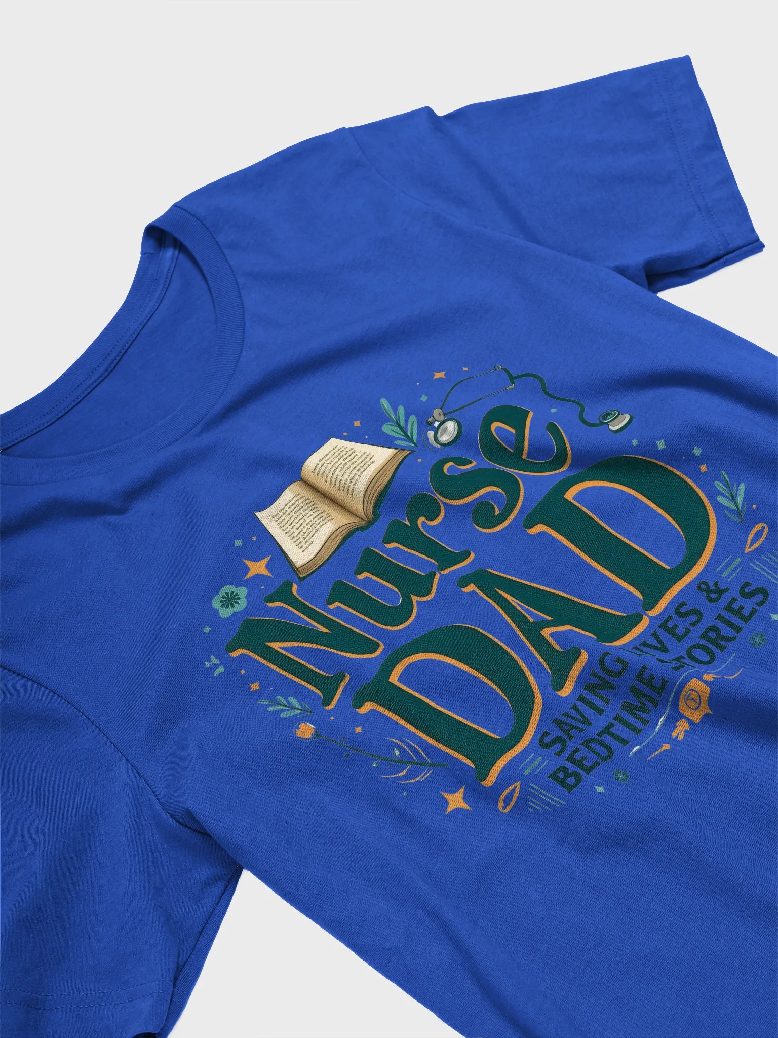 Nurse Dad Saving Lives T-Shirt product image (29)