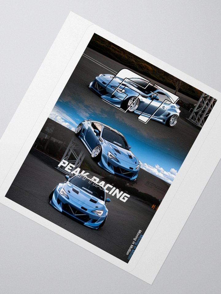 Peak Racing 86 | Kiss-cut Sticker product image (2)