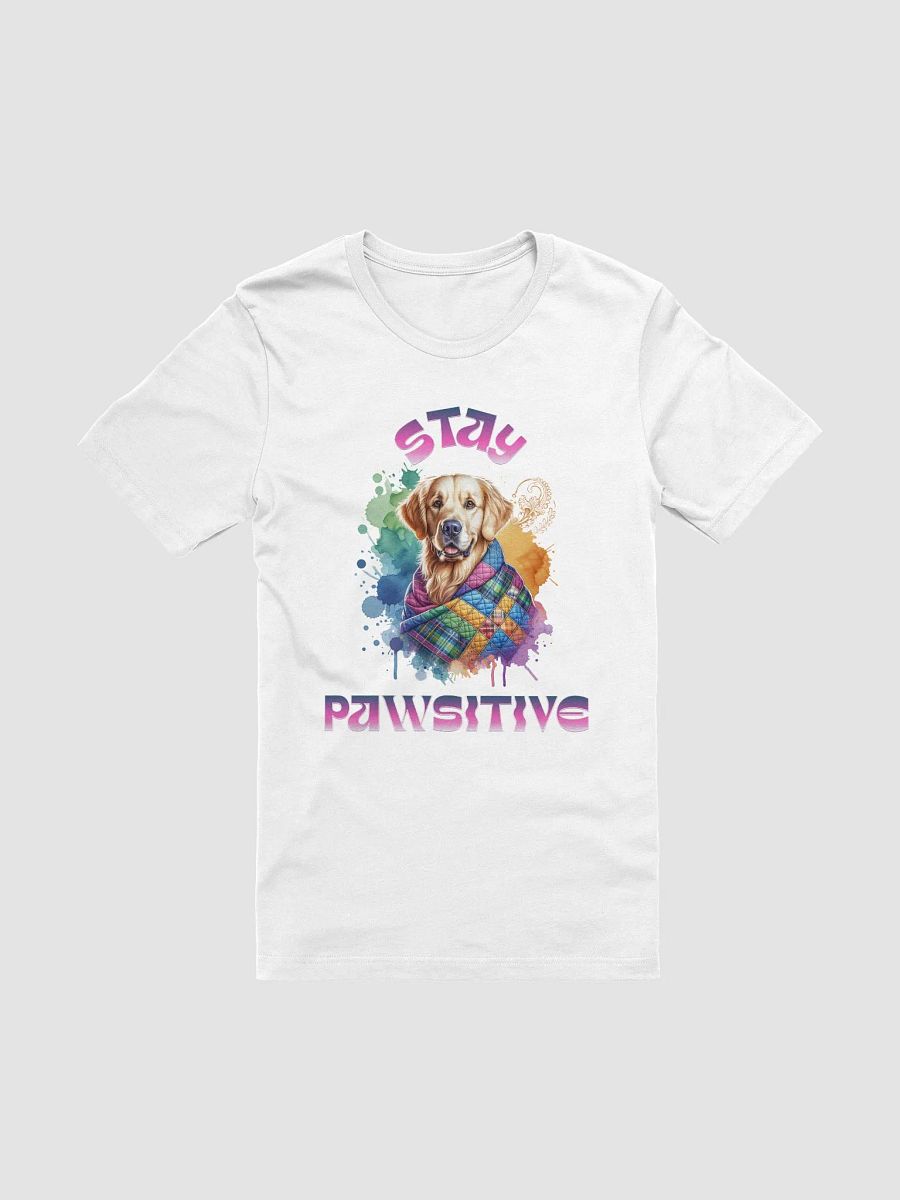 Pawsitive Vibes Golden Retriever T-Shirt product image (2)