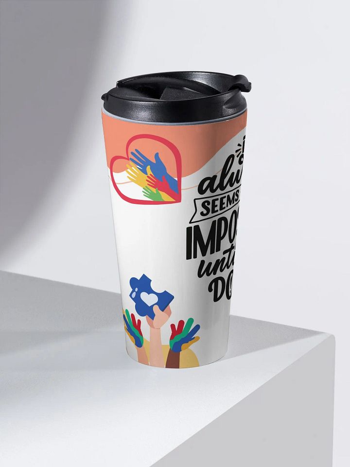 Impossible Achieved Stainless Steel Travel Mug product image (2)