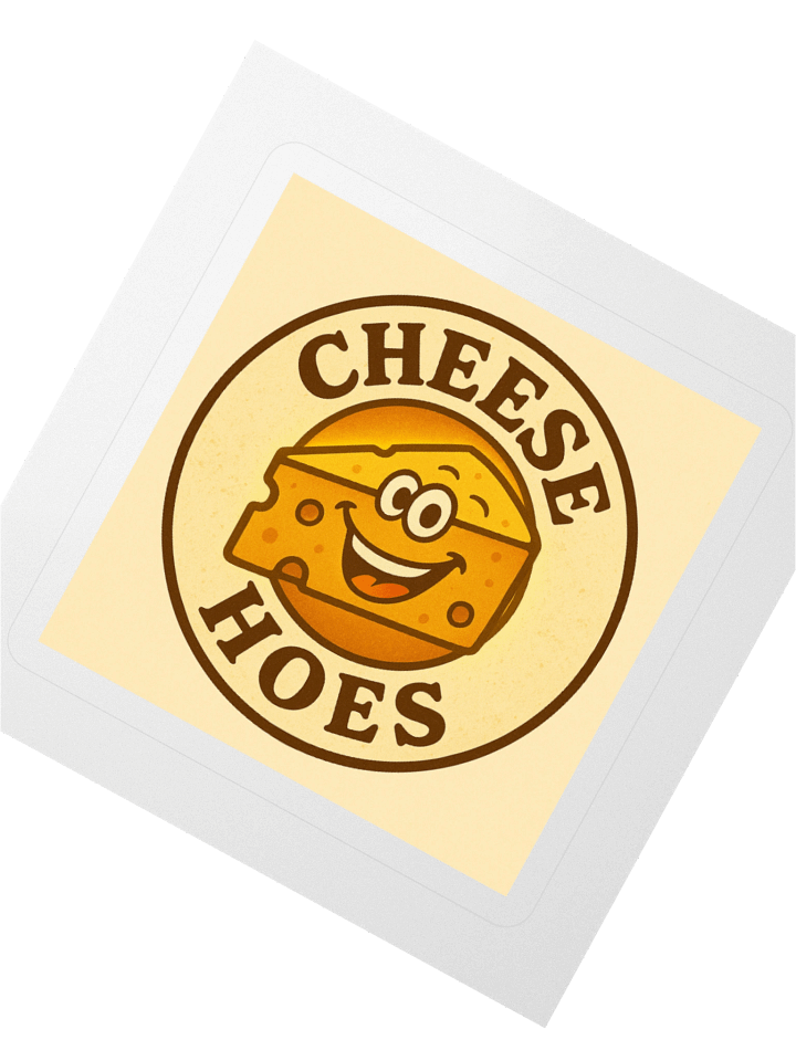Cheese Hoes Sticker product image (4)