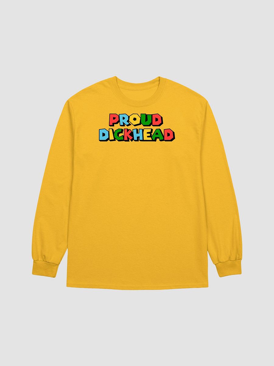 Proud Dickhead Logo Unisex Long Sleeve Shirt product image (1)