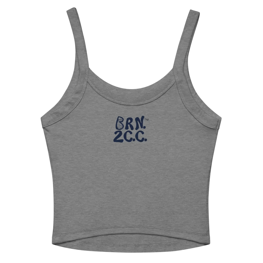 BOURNE to Cape Cod™ | Women’s Micro-Rib Tank | Coastal Cool with a Flattering Fit | Navy Logo product image (3)