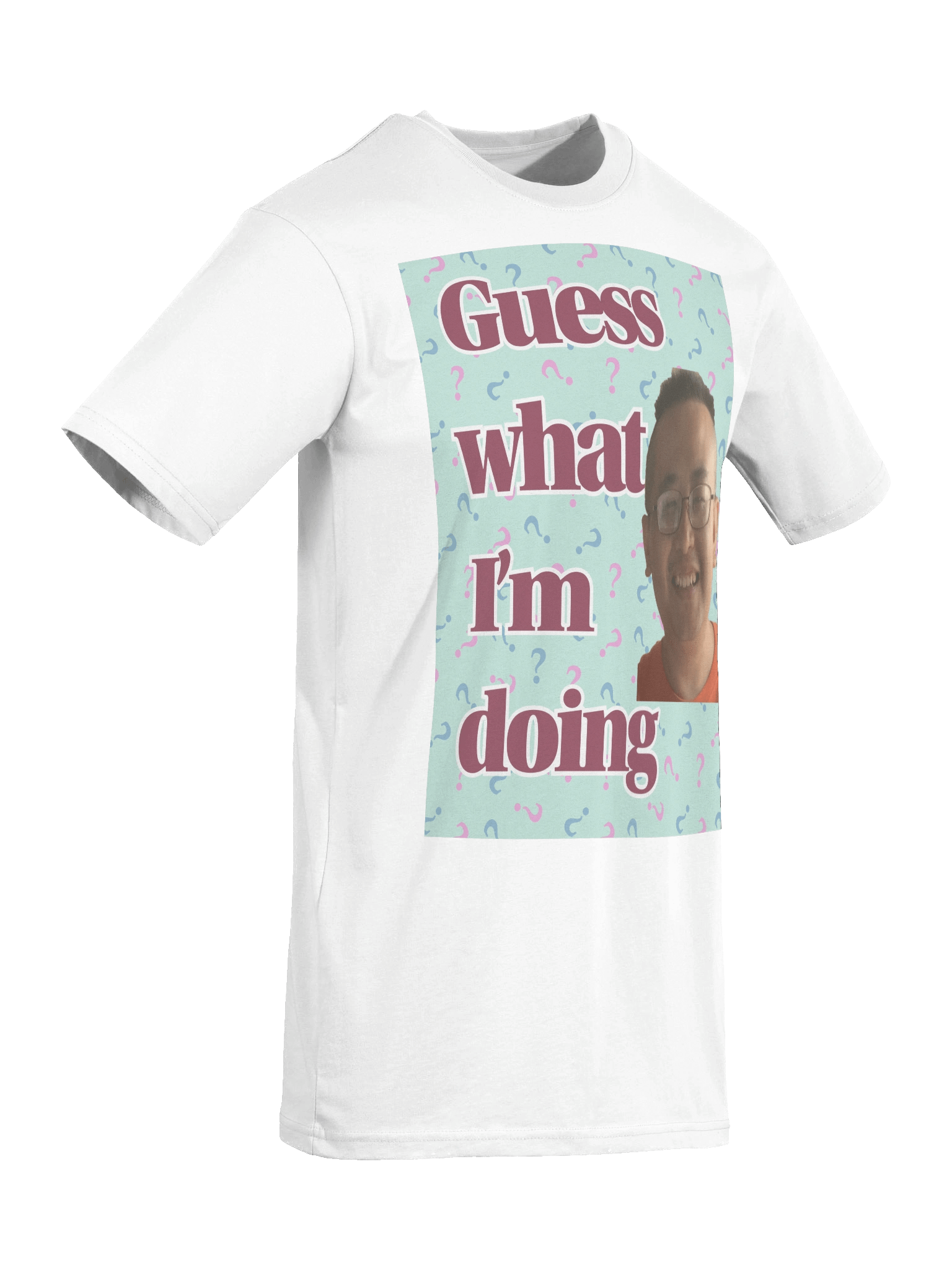 Cotton Heritage Men's Premium Heavyweight Tee： guess what i'm doing product image (53)