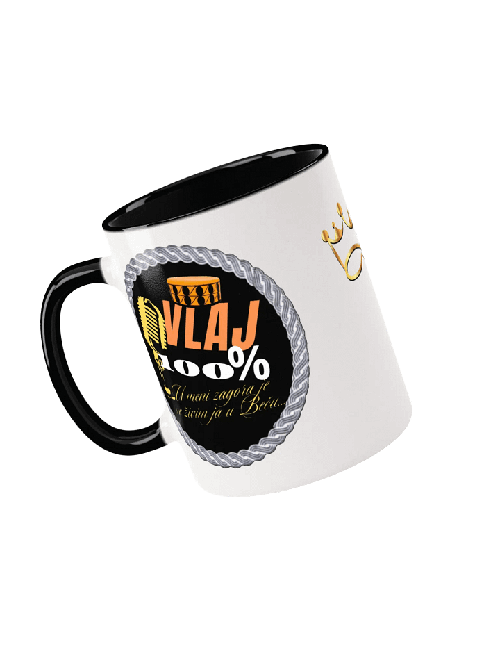 Vlaj 100% Royal Crest Ceramic Mug product image (1)