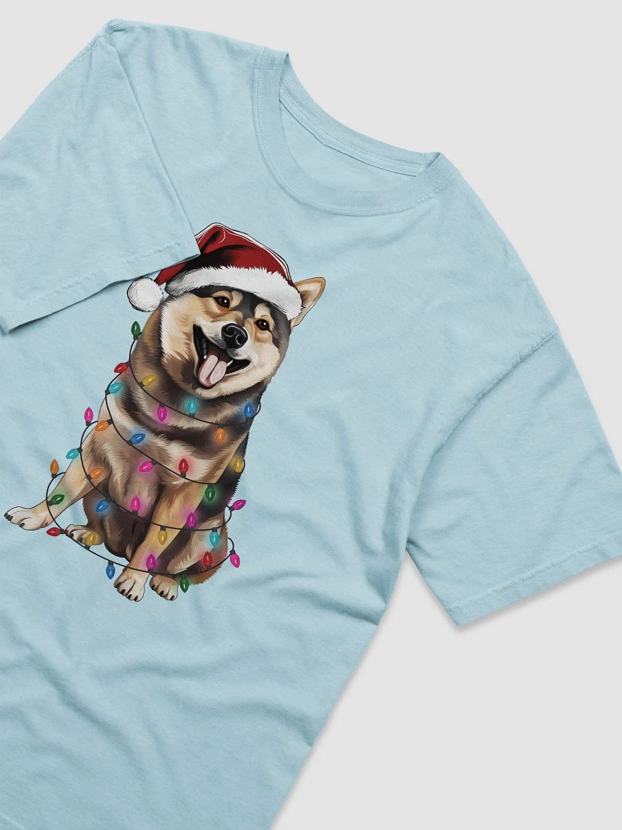 Funny Shiba Inu(Tricolor) Christmas T-Shirt for Shiba Inu Paw-rents product image (16)