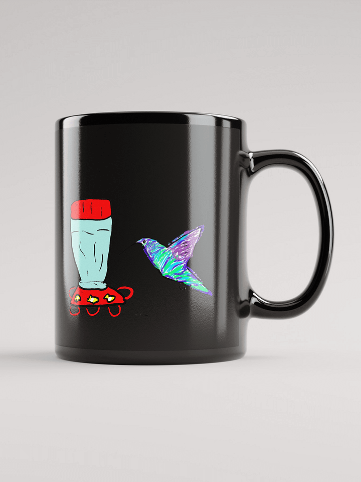 Hummingbird mug - Black product image (2)