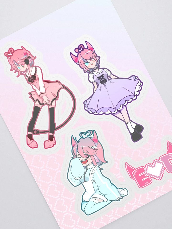 Dress-up Eyeris Sticker Sheet product image (1)