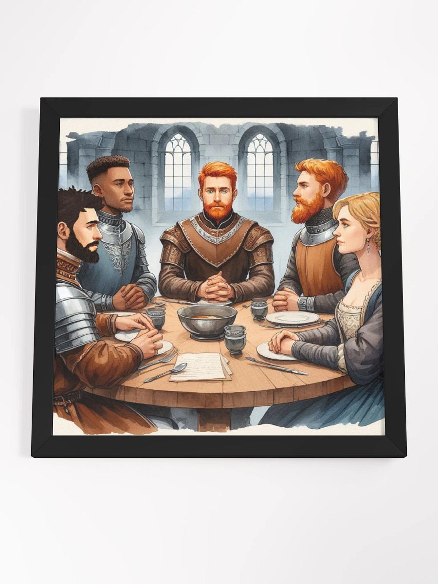 Christian Conspiracy Coalition (The Roundtable) - Framed High-Quality Matte Poster product image (4)