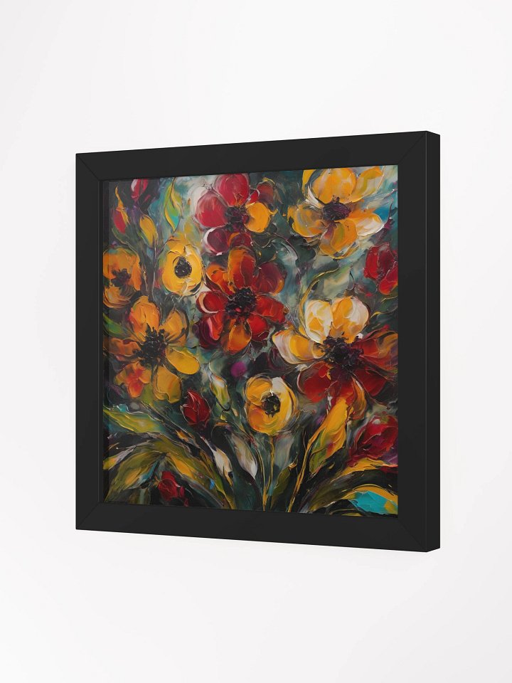 Vibrant Flowers Framed Premium Poster product image (6)