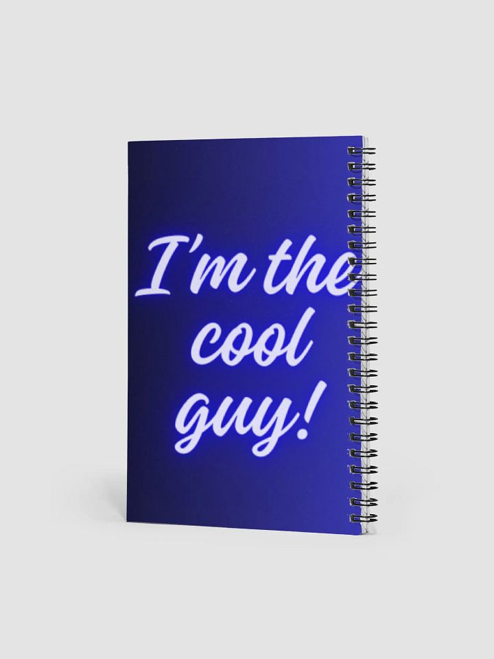 Cool Guy Vibes Spiral Notebook product image (2)