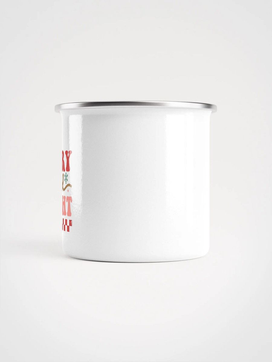 MERRY and BRIGHT Enamel Mug product image (2)