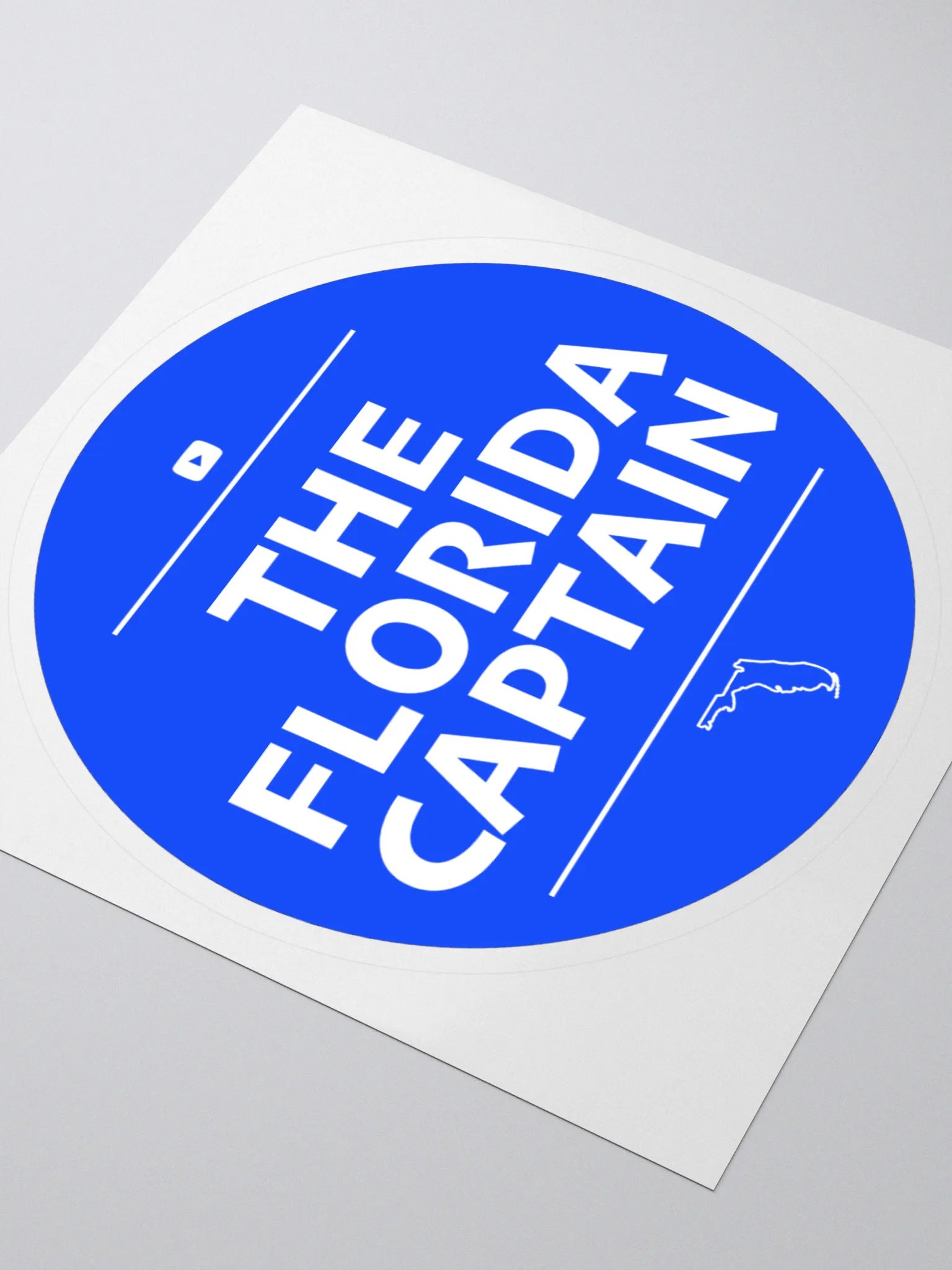 The Florida Captain Sticker product image (3)