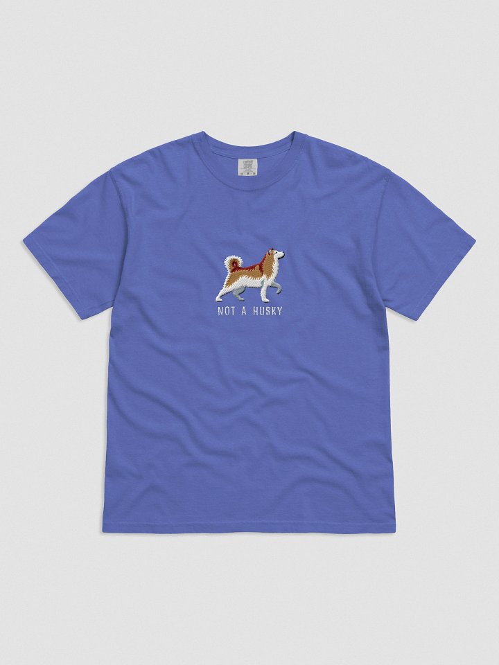 Not a Husky T-Shirt(Embroidered) of an Alaskan Malamute(Brown & White) product image (41)