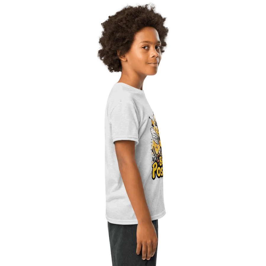 Bee Positive! Youth Sports Tee product image (68)